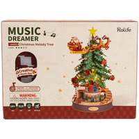 PRE-ORDER - EXCLUSIEF | Robotime Christmas Melody Tree - 40cm hoog!