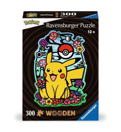 Wooden puzzle Pikachu
