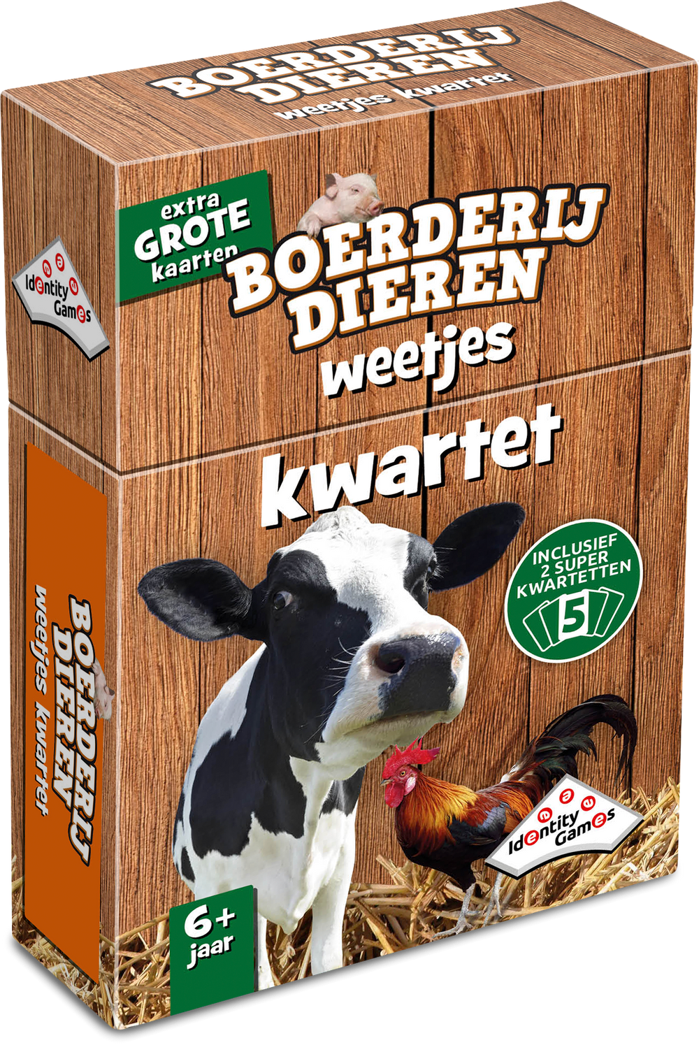 Boerderijdieren weetjes kwartet