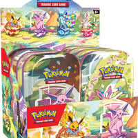 Pokemon: Prismatic Evolutions mini tin Diaplay