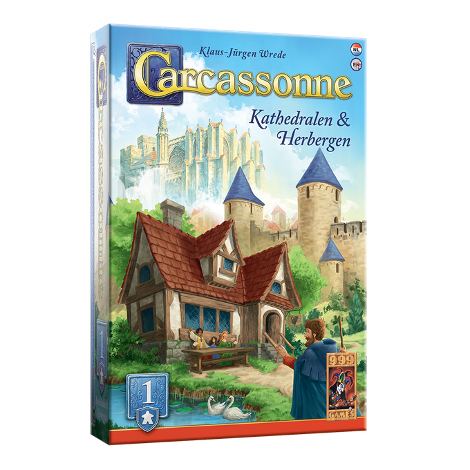 Carcassonne Kathedralen & Herbergen (1)