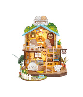 
              Puppy’s Cozy Villa met LED verlichting
            