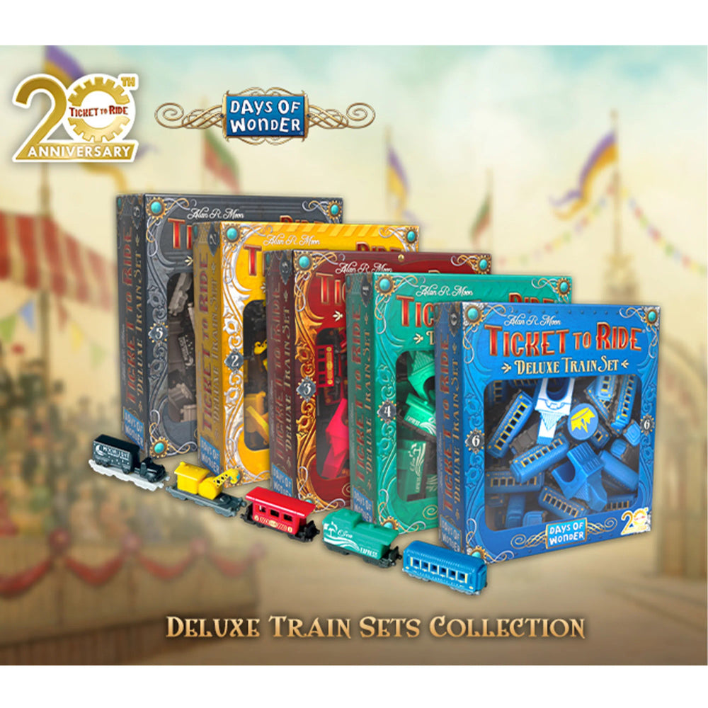 Ticket to Ride 20th Deluxe Train Set