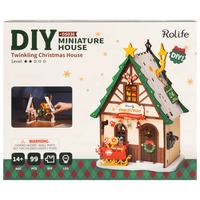 
              PRE-ORDER - Robotime Twinkling Christmas House
            