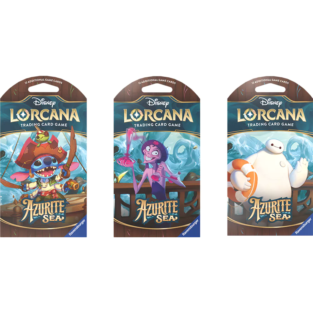 Disney Lorcana Azurite Sea - Booster (sleeved)