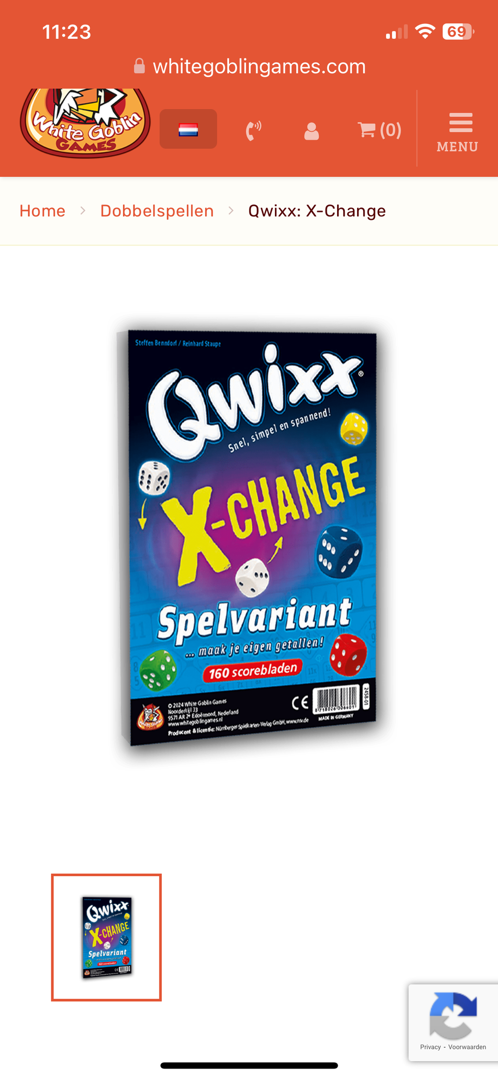 Qwixx: X-Change