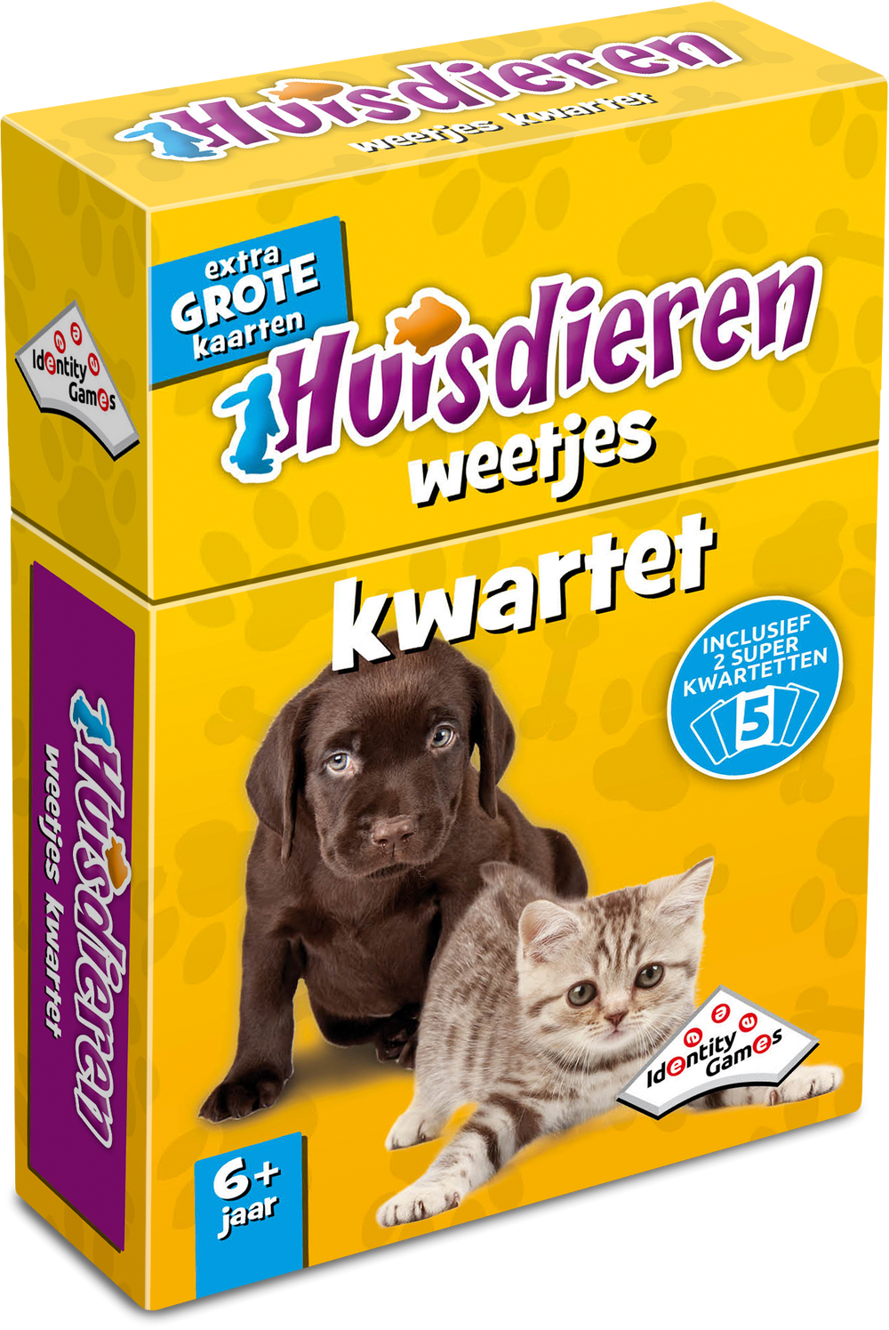 Huisdieren Weetjes Kwartet