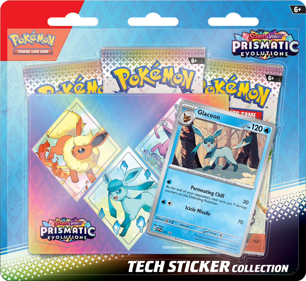 SV8.5 Prismatic Evolutions Tech Sticker Collection*