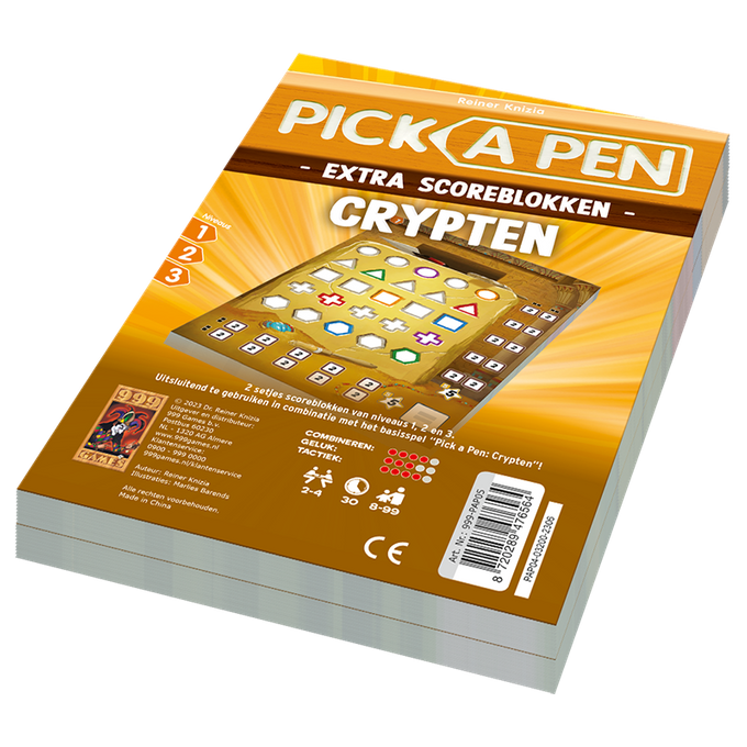 Pick a Pen Crypten scoreblok
