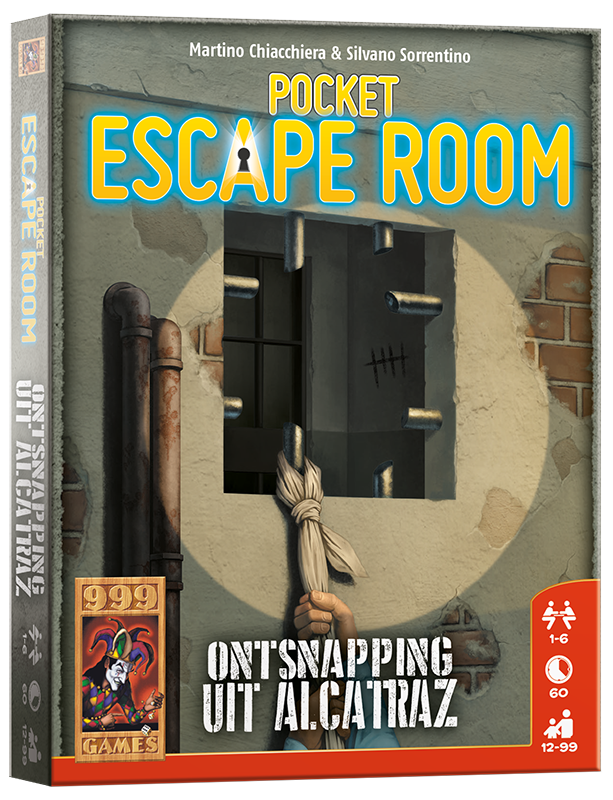 Pocket escape room - Ontsnapping uit Alcatraz