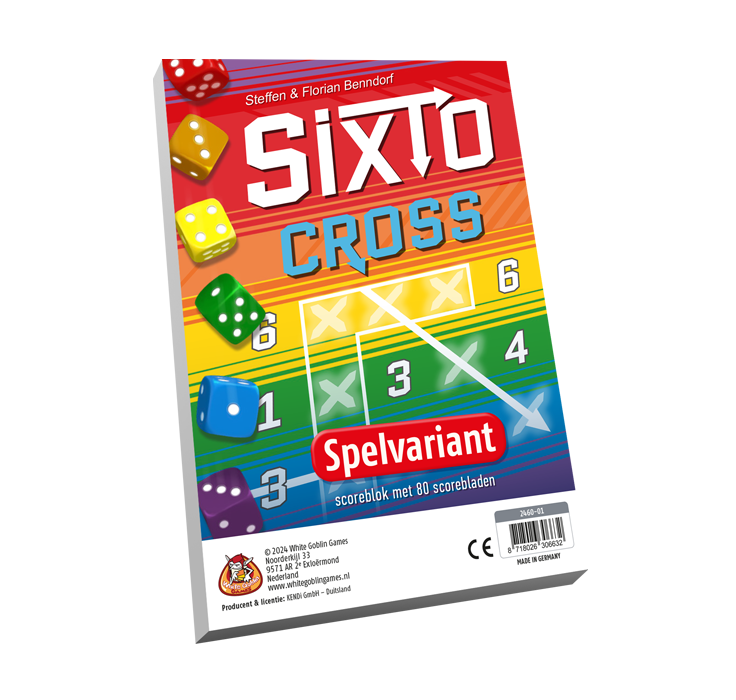 Sixto Cross scoreblok