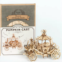 
              3D Houten Pumpkin Cart
            