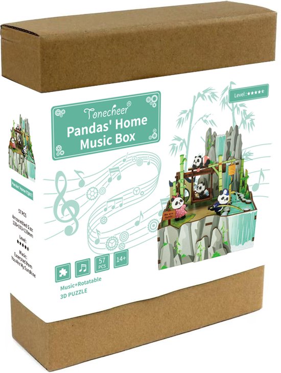 Music box - Panda's home