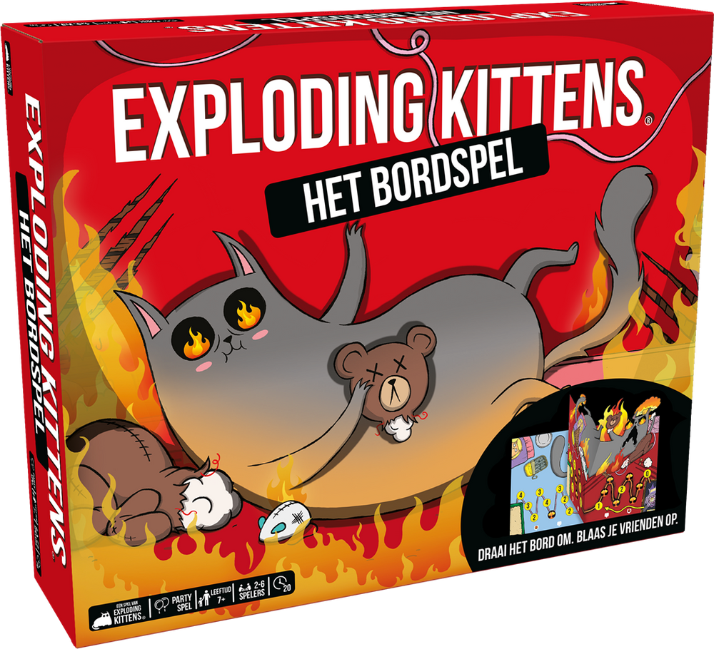 Exploding Kittens Het Bordspel