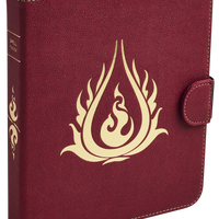 Dragon shield - Spell Codex 160 portfolio Blood red