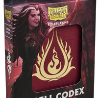 Dragon shield - Spell Codex 160 portfolio Blood red