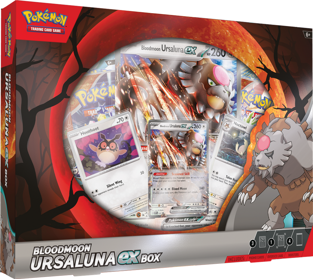 Pokémon Bloodmoon Ursaluna ex Box