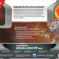 Pokémon Bloodmoon Ursaluna ex Box