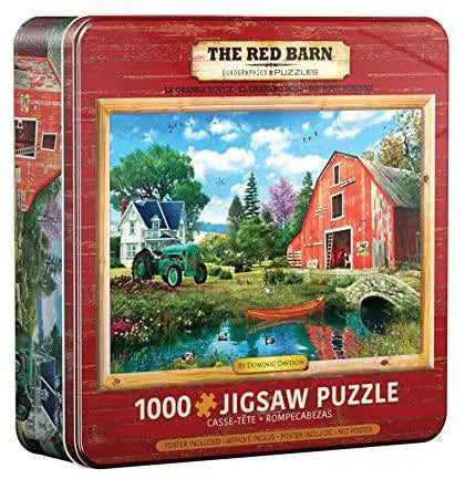 The Red Barn tin