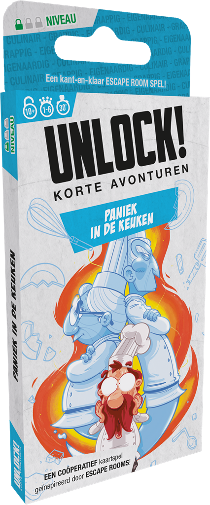 Unlock! Korte Avonturen Paniek in de keuken