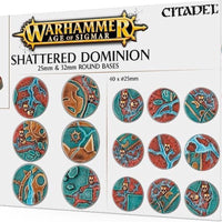 Shattered Dominion 25 & 32mm Round Bases 66-96