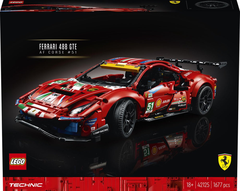 LEGO Technic Ferrari 488 GTE AF Corse  42125