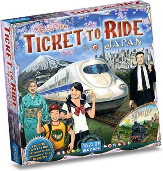 Ticket to Ride Japan & Italy - Uitbreiding