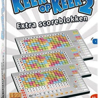 Scoreblokken Keer op Keer 2 drie stuks Level 1 Dobbelspel