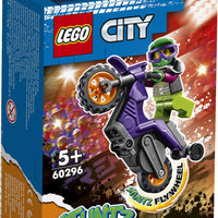 LEGO City Stuntz Wheelie Stuntmotor - 60296