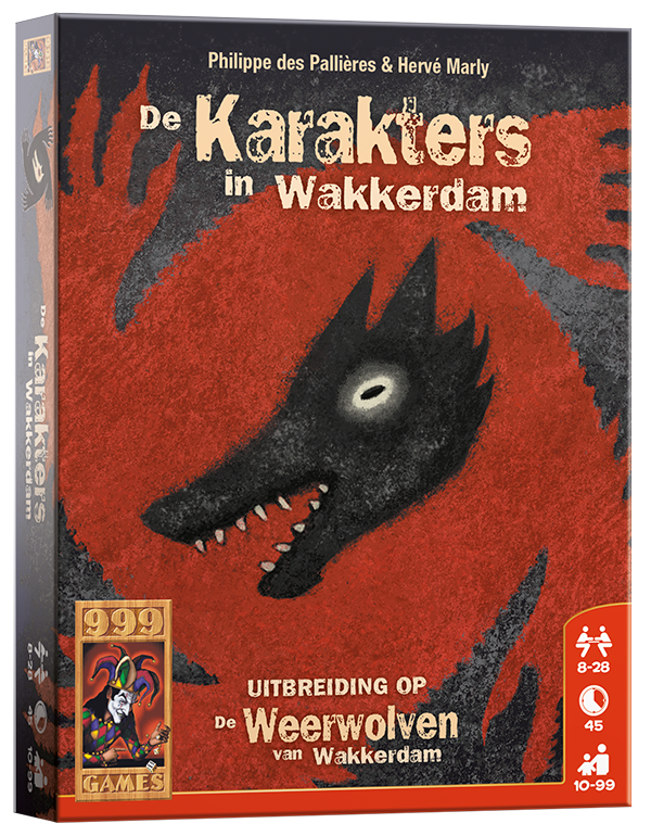 Weerwolven Uitbreiding - De karakters in Wakkerdam