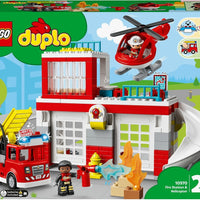 Duplo - Fire station & Helicopter 10970