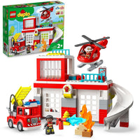 Duplo - Fire station & Helicopter 10970