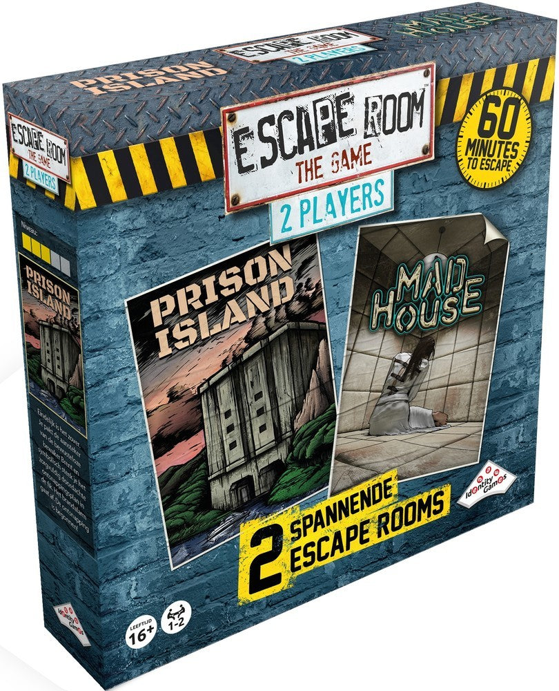 Escape room 2 players (Prison island & Madhouse)
