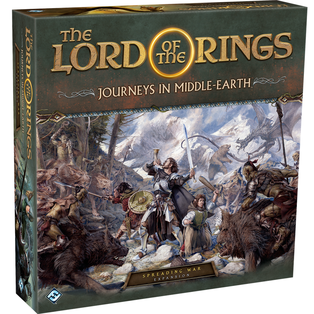 LOTR Journeys in Middle-Earth Spreading War exp (Damaged)